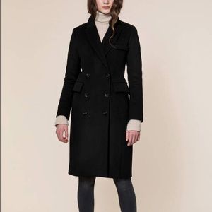 Soia & Kyo Lorenza Black Wool Coat
